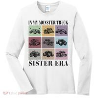 In My Monster Trucks Sister Era Women's Long Sleeve Shirt thumb 0