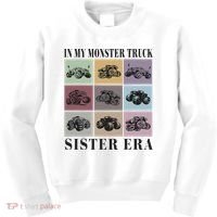 In My Monster Trucks Sister Era Kids Sweatshirt thumb 0