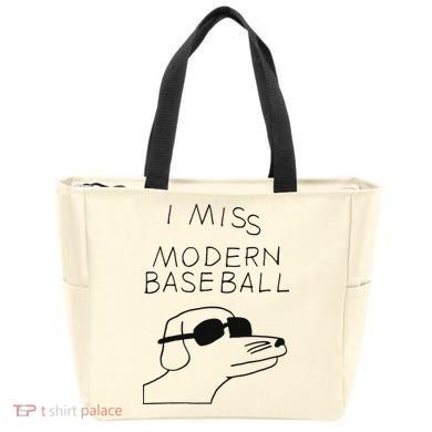 I Miss Modern Baseball Tote Bag
