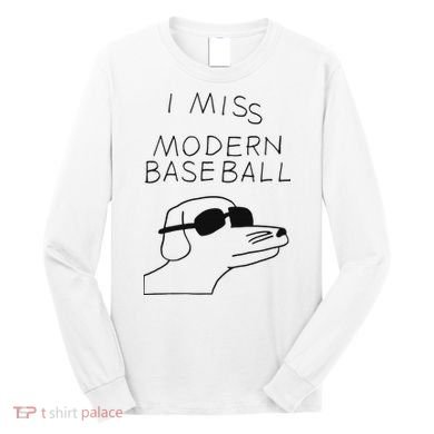 I Miss Modern Baseball Long Sleeve Shirt