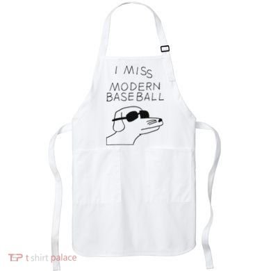 I Miss Modern Baseball Apron