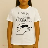 I Miss Modern Baseball T-Shirt thumb 4