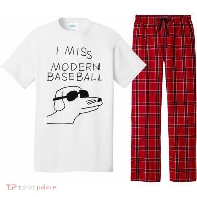 I Miss Modern Baseball Pajama Set