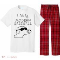 I Miss Modern Baseball Pajama Set thumb 0
