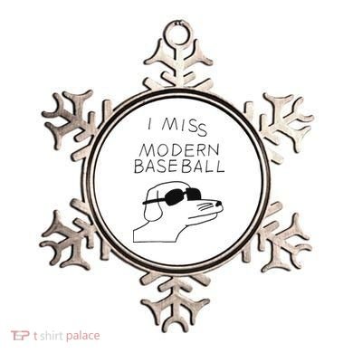 I Miss Modern Baseball Ornament
