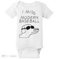 I Miss Modern Baseball Baby Bodysuit thumb 0