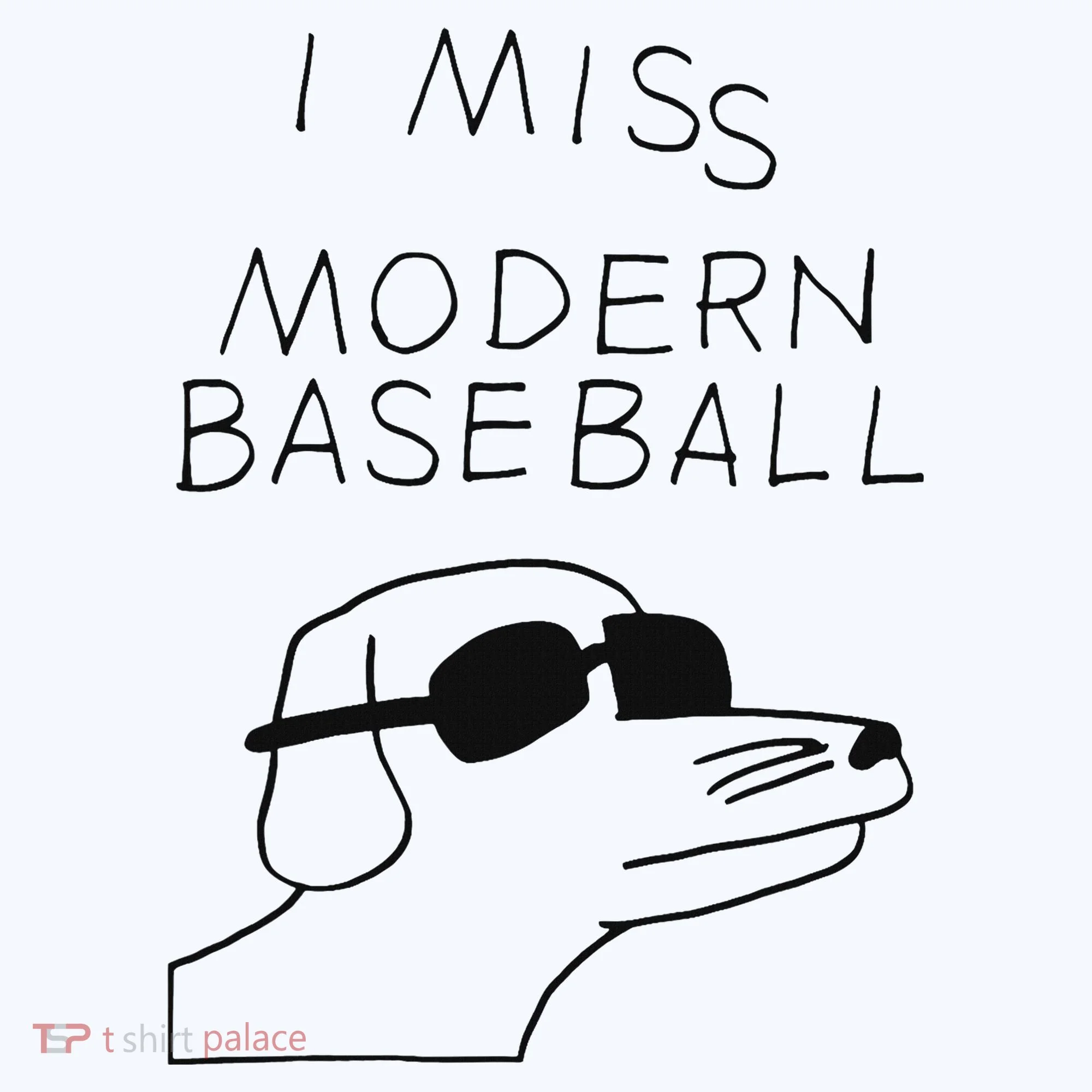 I Miss Modern Baseball Baby Bodysuit