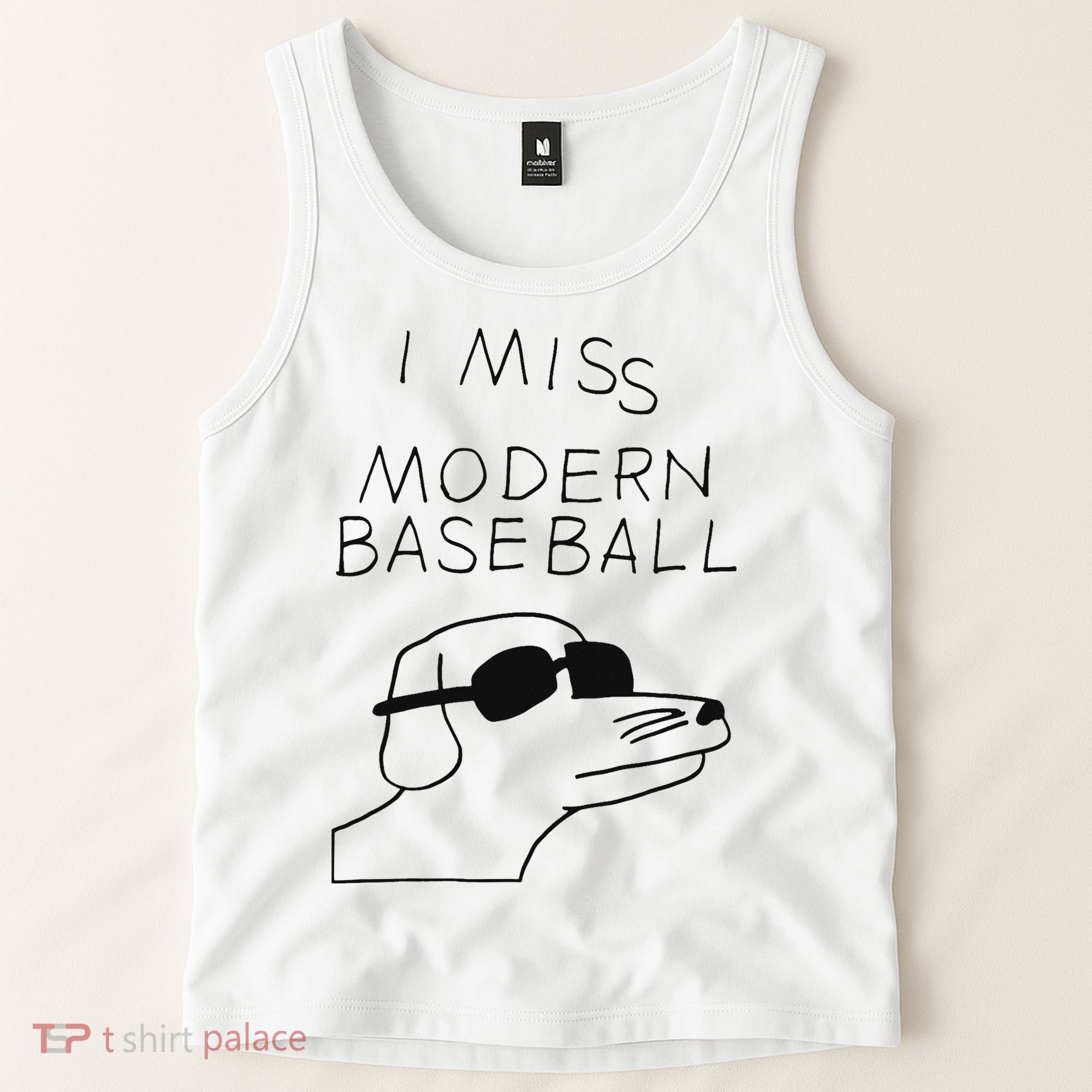 I Miss Modern Baseball Tank Top