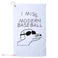 I Miss Modern Baseball Golf Towel thumb 0