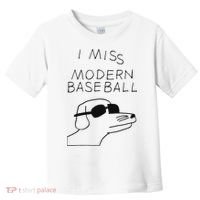 I Miss Modern Baseball Toddler T-Shirt thumb 0