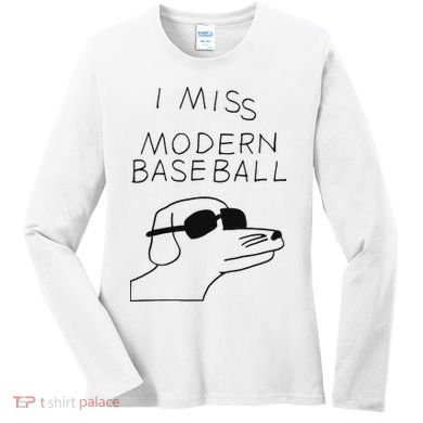 I Miss Modern Baseball Women's Long Sleeve Shirt