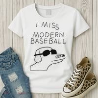 I Miss Modern Baseball Women's T-Shirt thumb 3