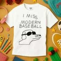 I Miss Modern Baseball Kids T-Shirt thumb 3