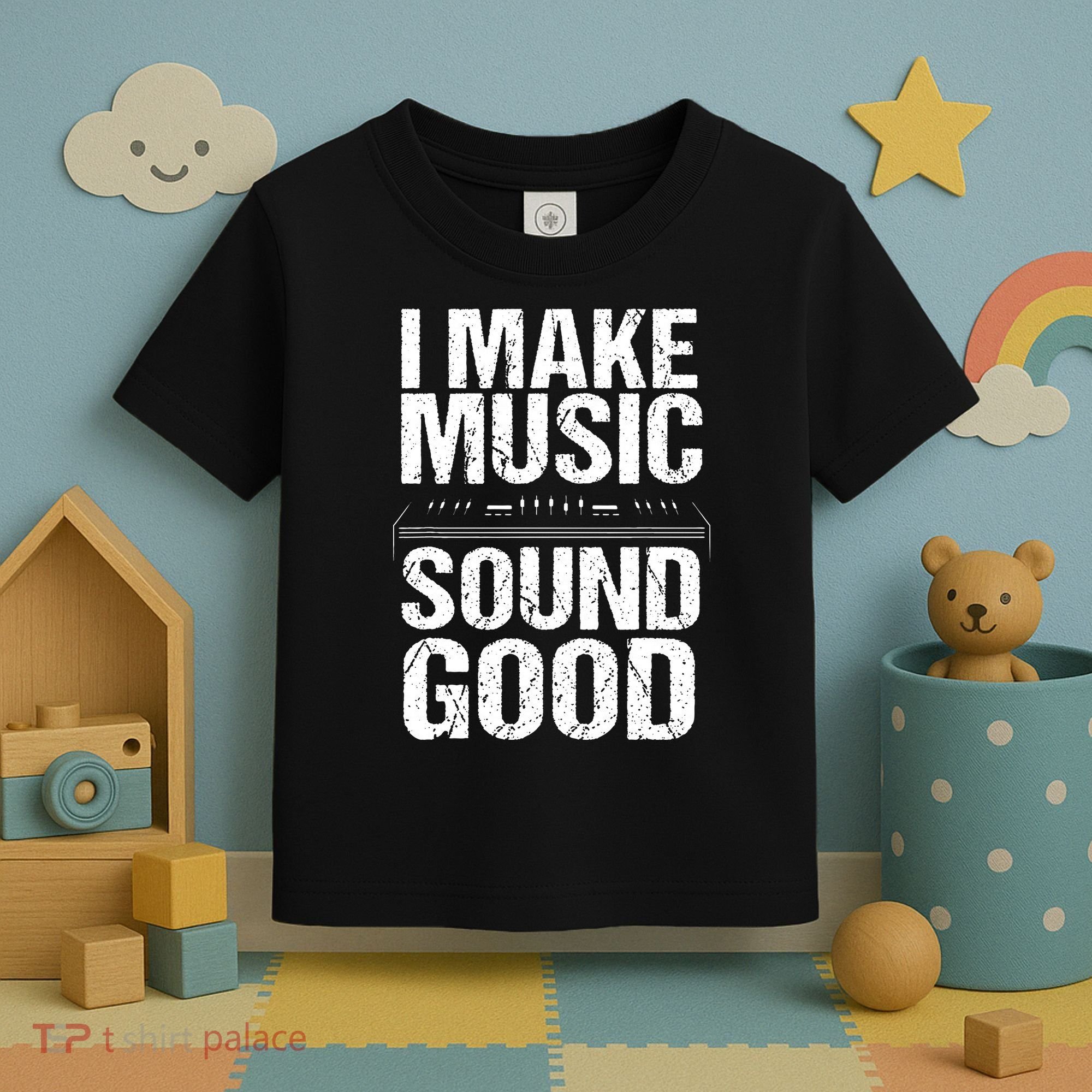 I Make Music Sound So Good Audio Sound Engineer Recording Toddler T-Shirt