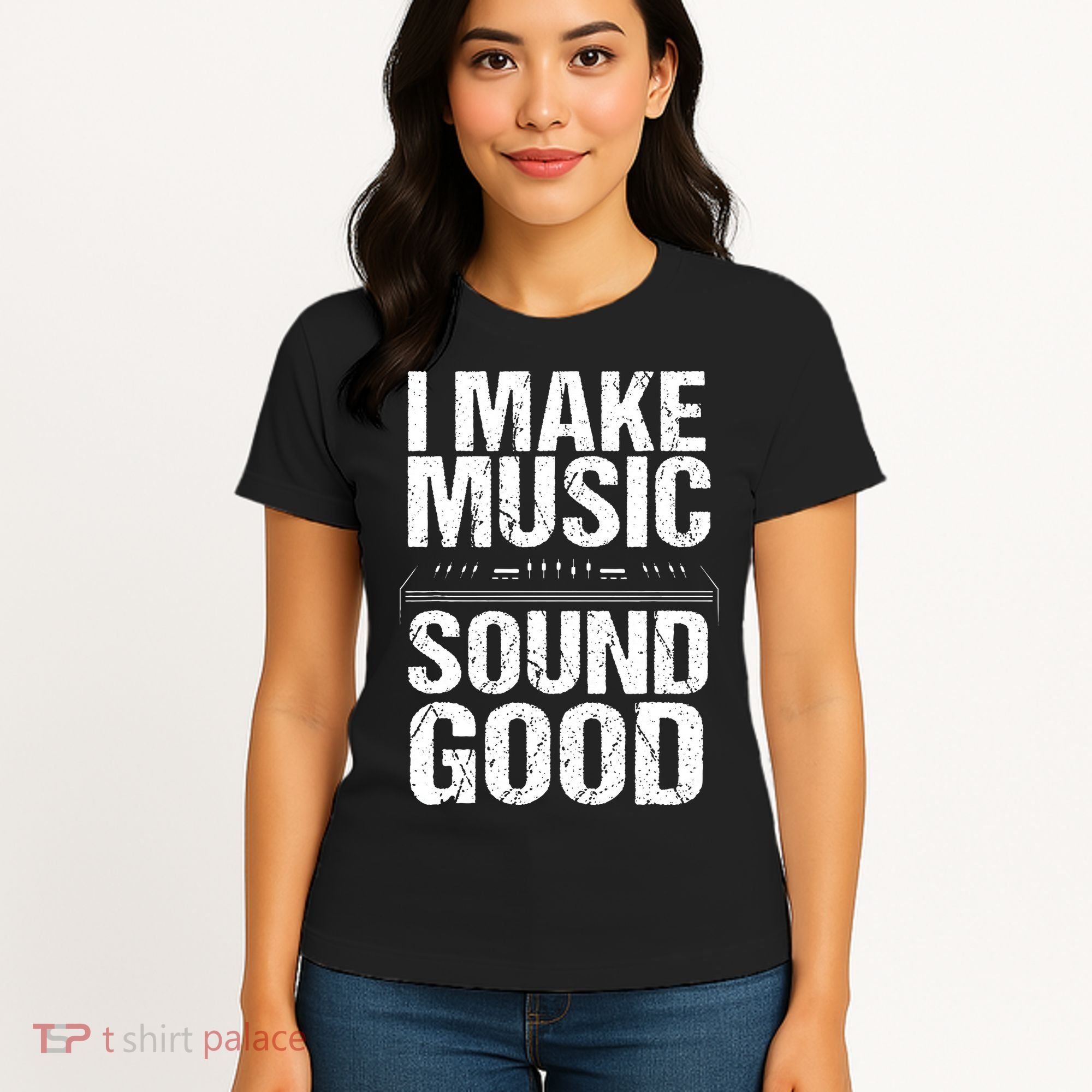 I Make Music Sound So Good Audio Sound Engineer Recording Women's T-Shirt