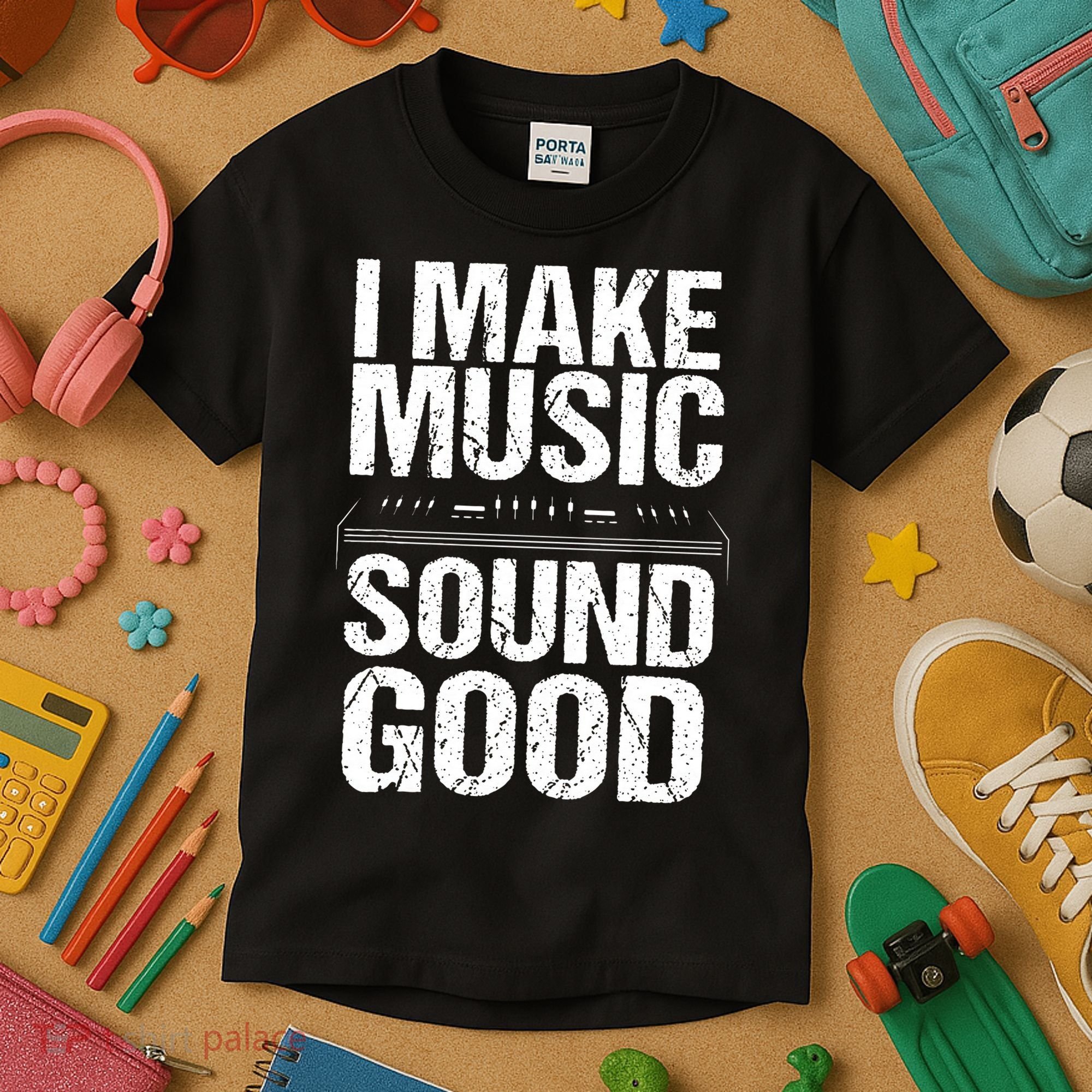 I Make Music Sound So Good Audio Sound Engineer Recording Kids T-Shirt