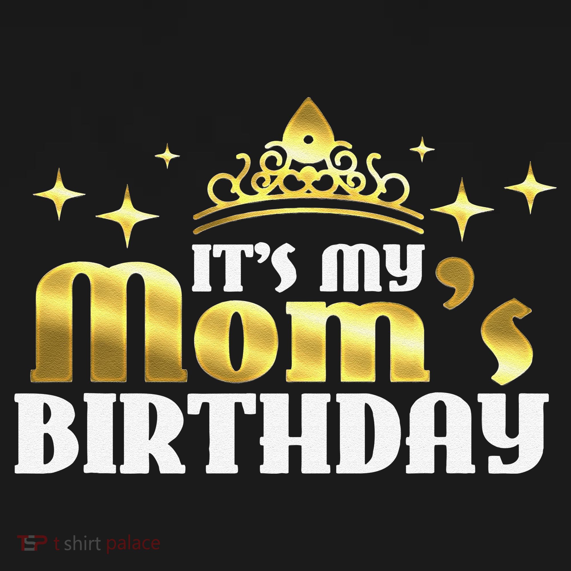 It's My Mom's Birthday Funny Cute Mama Gift For Mothers Mousepad
