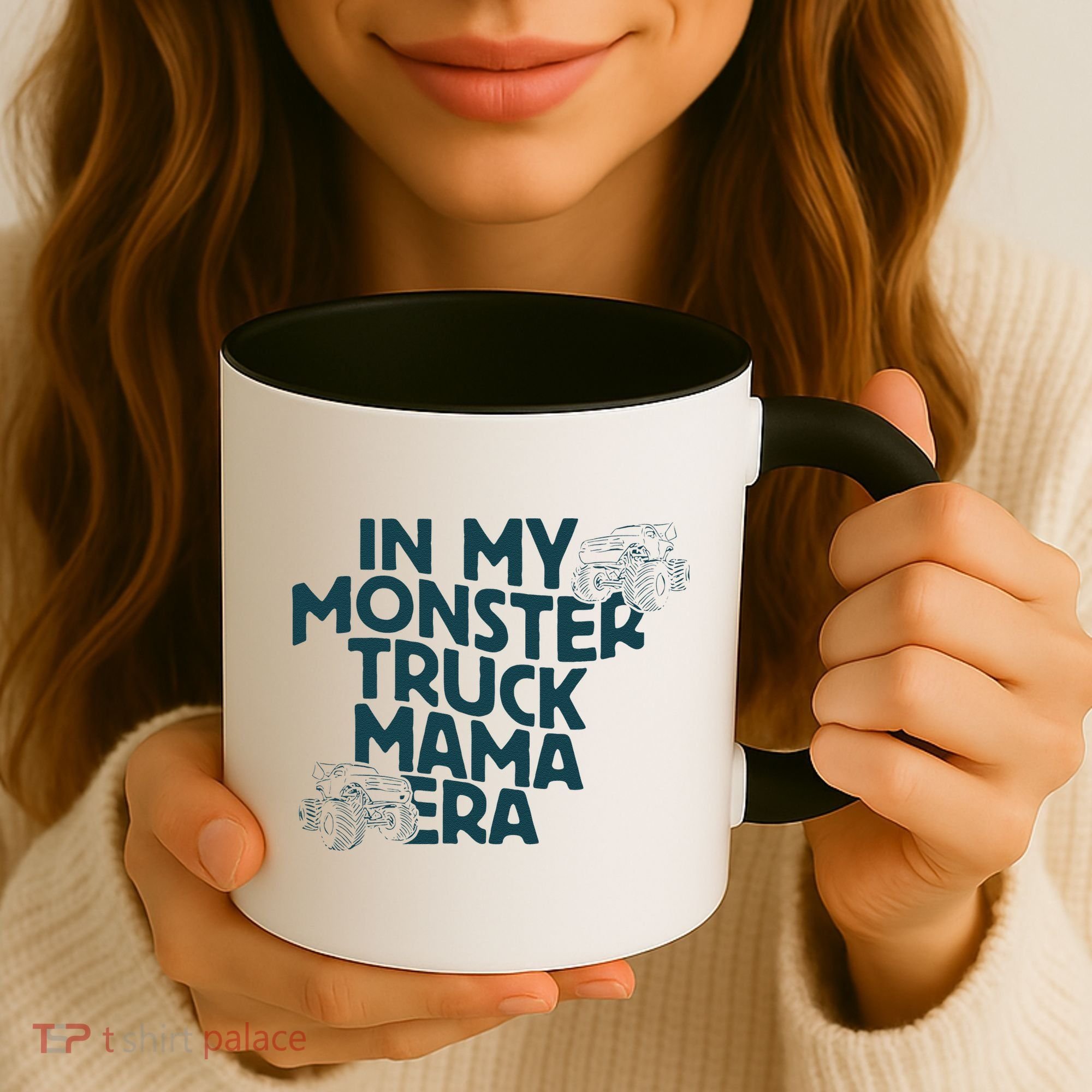 In My Monster Truck Mama Era Gift Coffee Mug