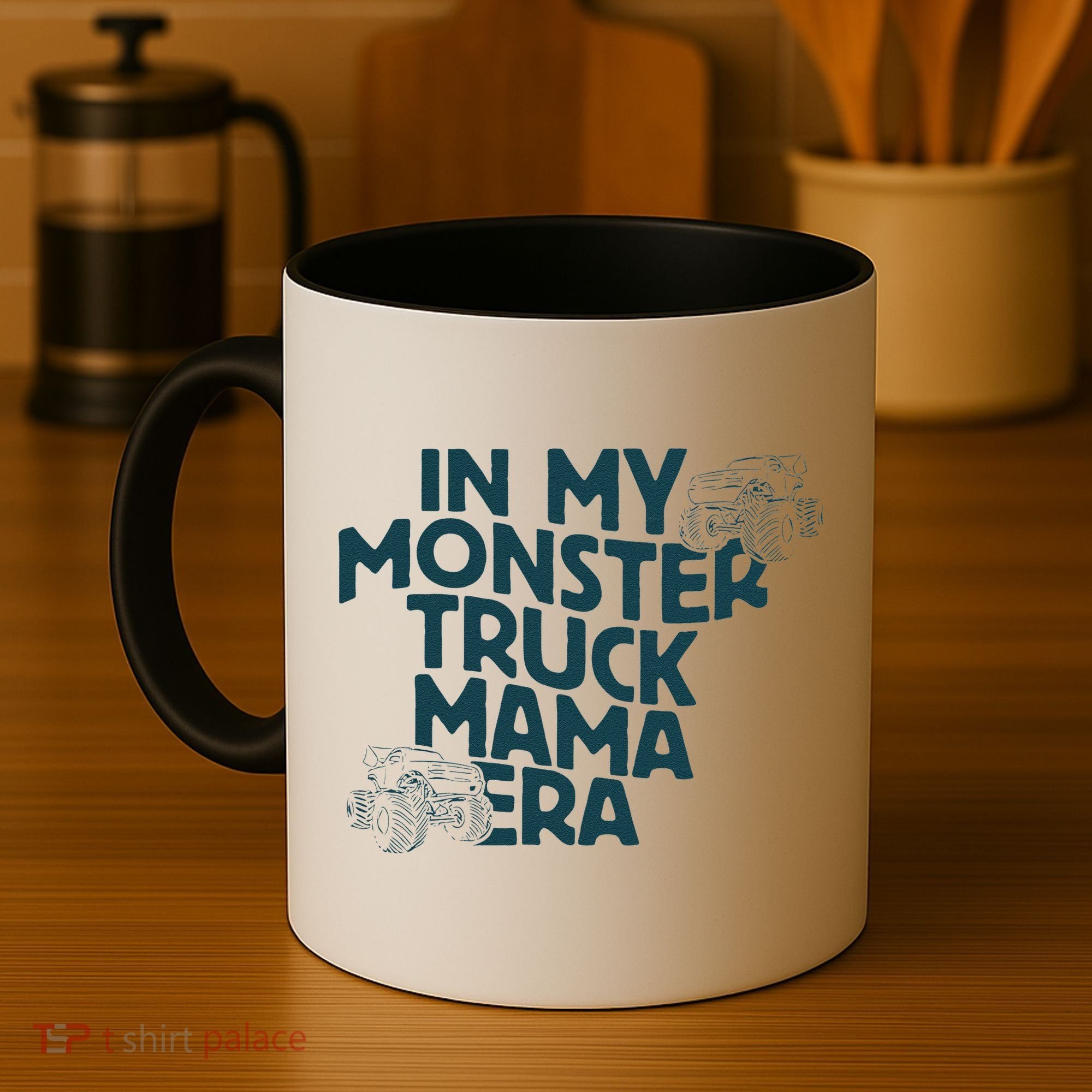 In My Monster Truck Mama Era Gift Coffee Mug