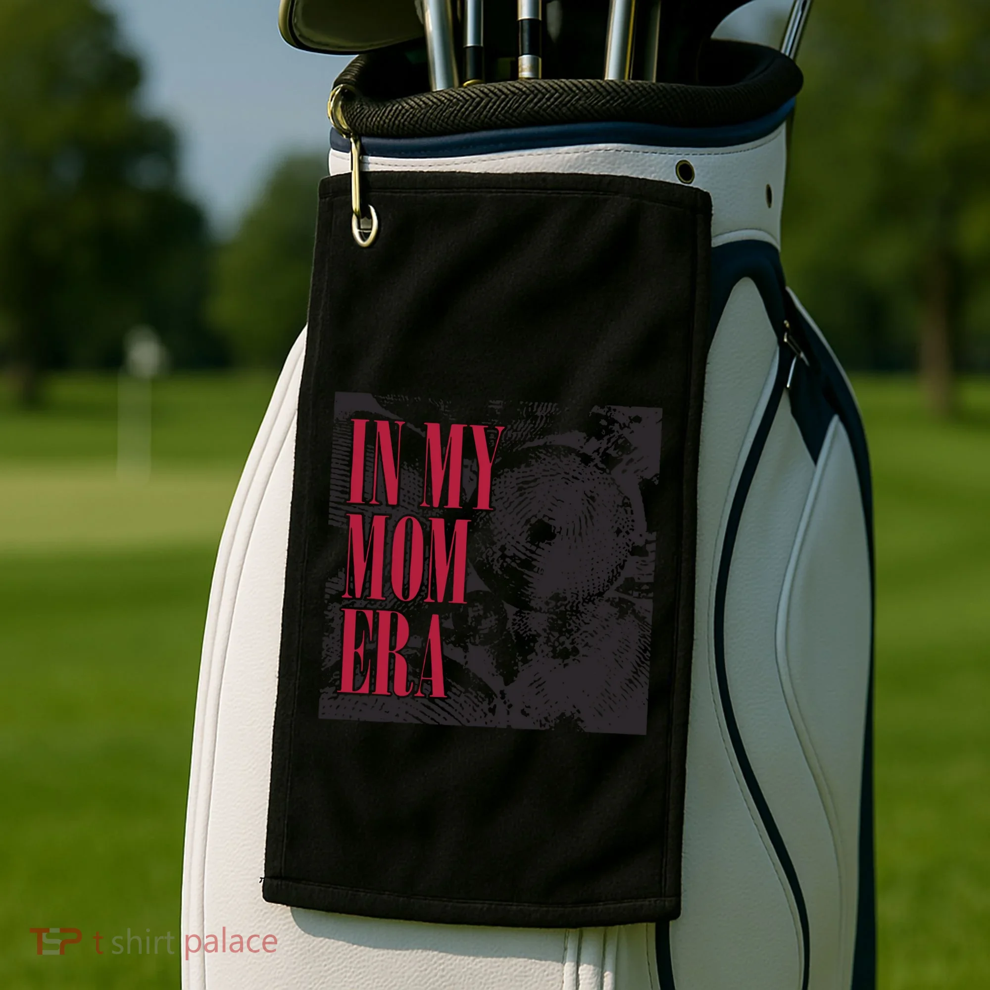 In My Mom Era Golf Towel