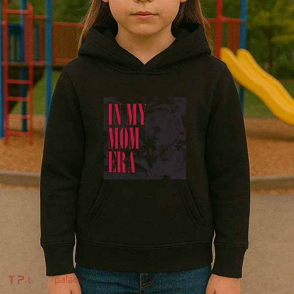 In My Mom Era Kids Hoodie