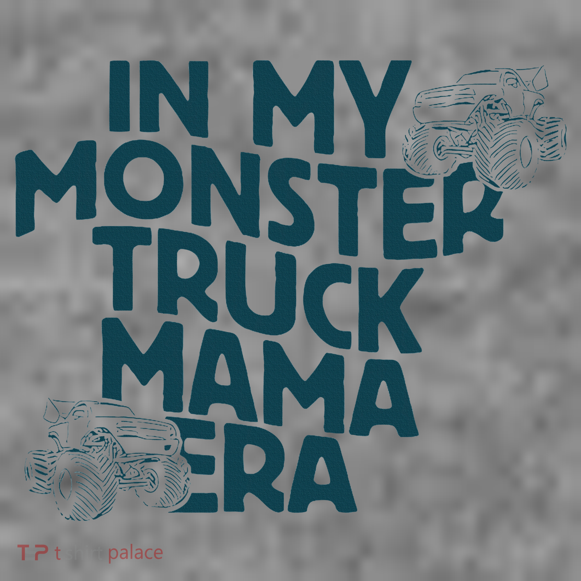 In My Monster Truck Mama Era Toddler Hoodie