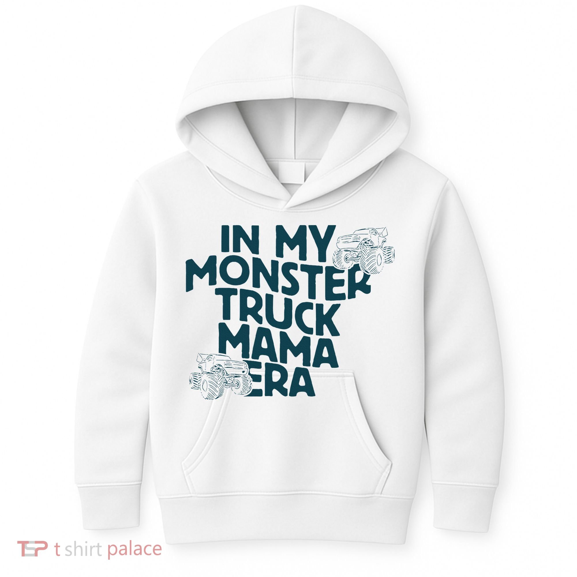 In My Monster Truck Mama Era Kids Hoodie