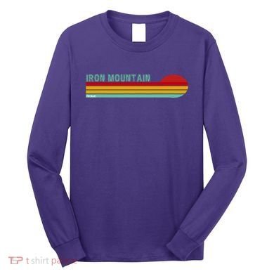 Iron Mountain Michigan Long Sleeve Shirt