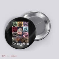 In My Moo Deng Era  Moo Deng Lover Button thumb 0