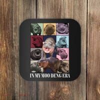 In My Moo Deng Era  Moo Deng Lover Coaster thumb 0