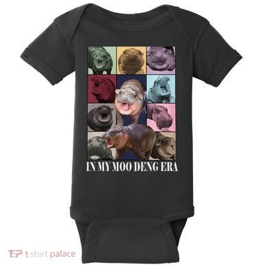 In My Moo Deng Era  Moo Deng Lover Baby Bodysuit