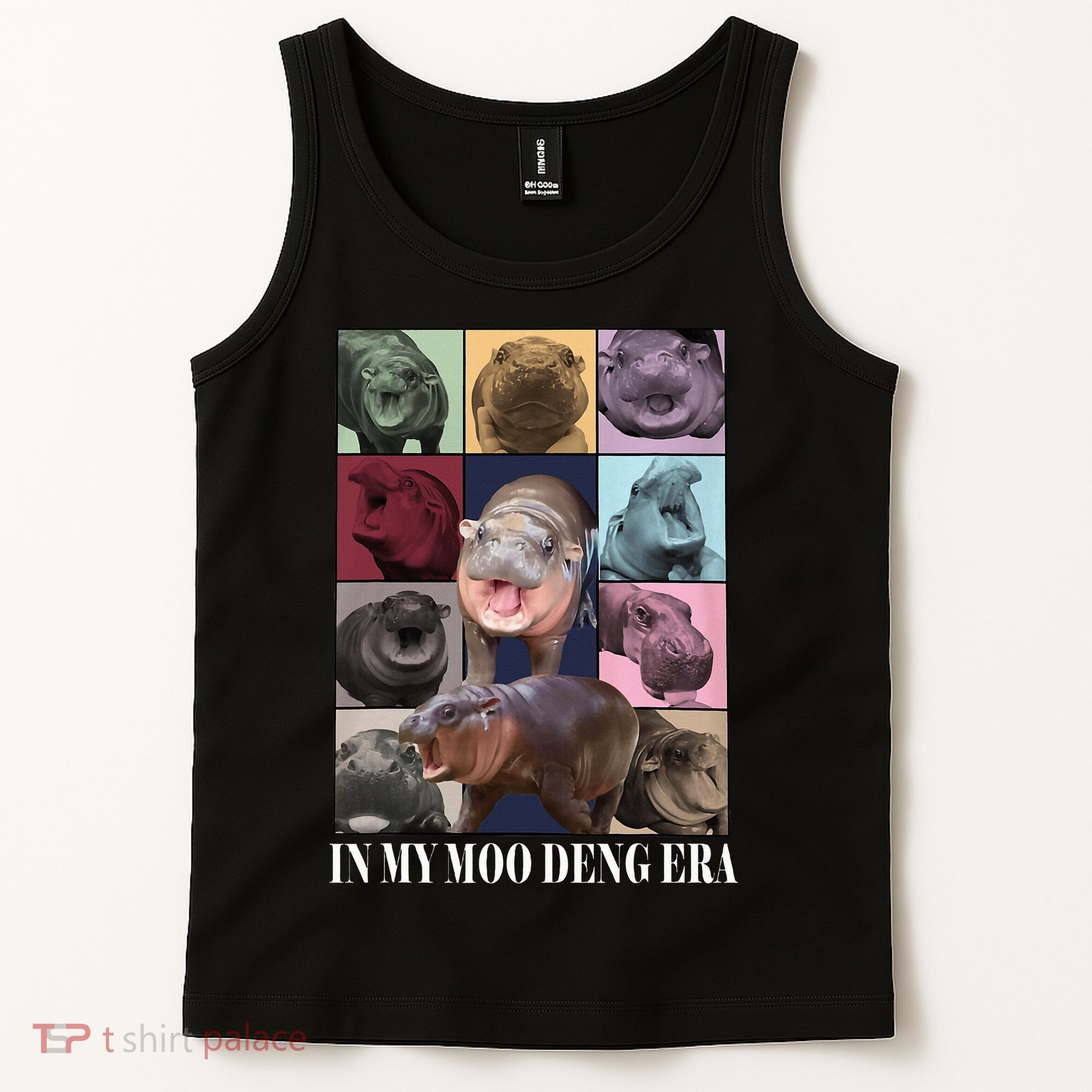 In My Moo Deng Era  Moo Deng Lover Tank Top