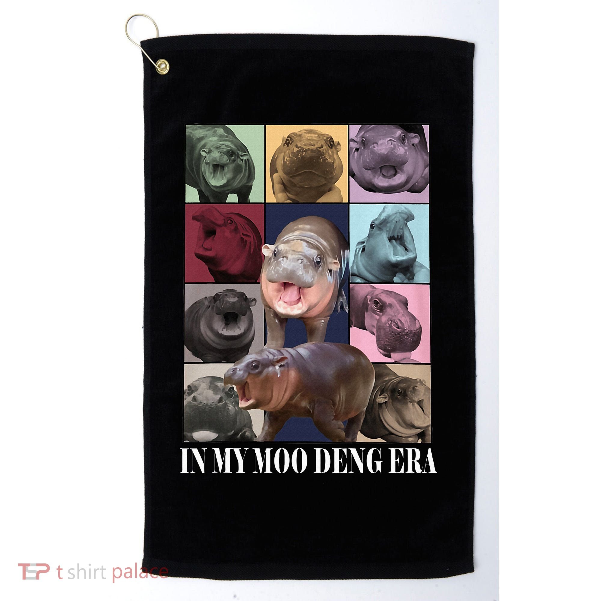 In My Moo Deng Era  Moo Deng Lover Golf Towel
