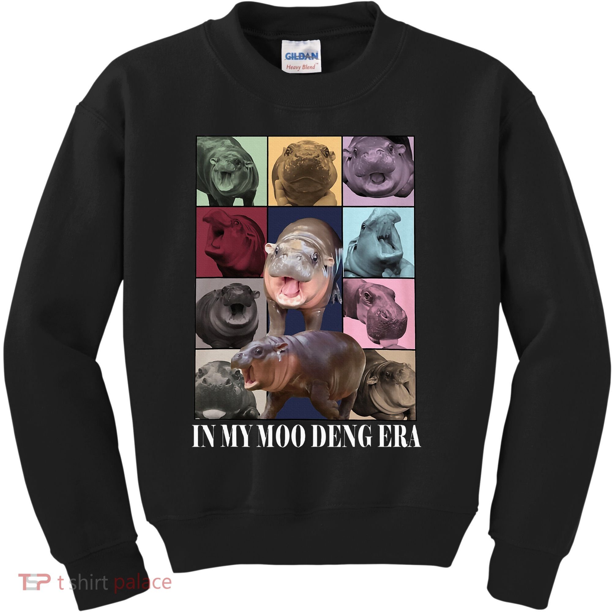 In My Moo Deng Era  Moo Deng Lover Kids Sweatshirt