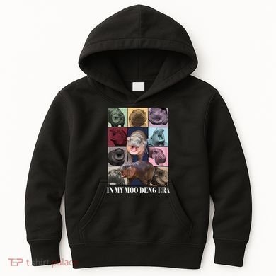 In My Moo Deng Era  Moo Deng Lover Kids Hoodie
