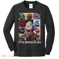 In My Moo Deng Era  Moo Deng Lover Kids Long Sleeve Shirt thumb 0