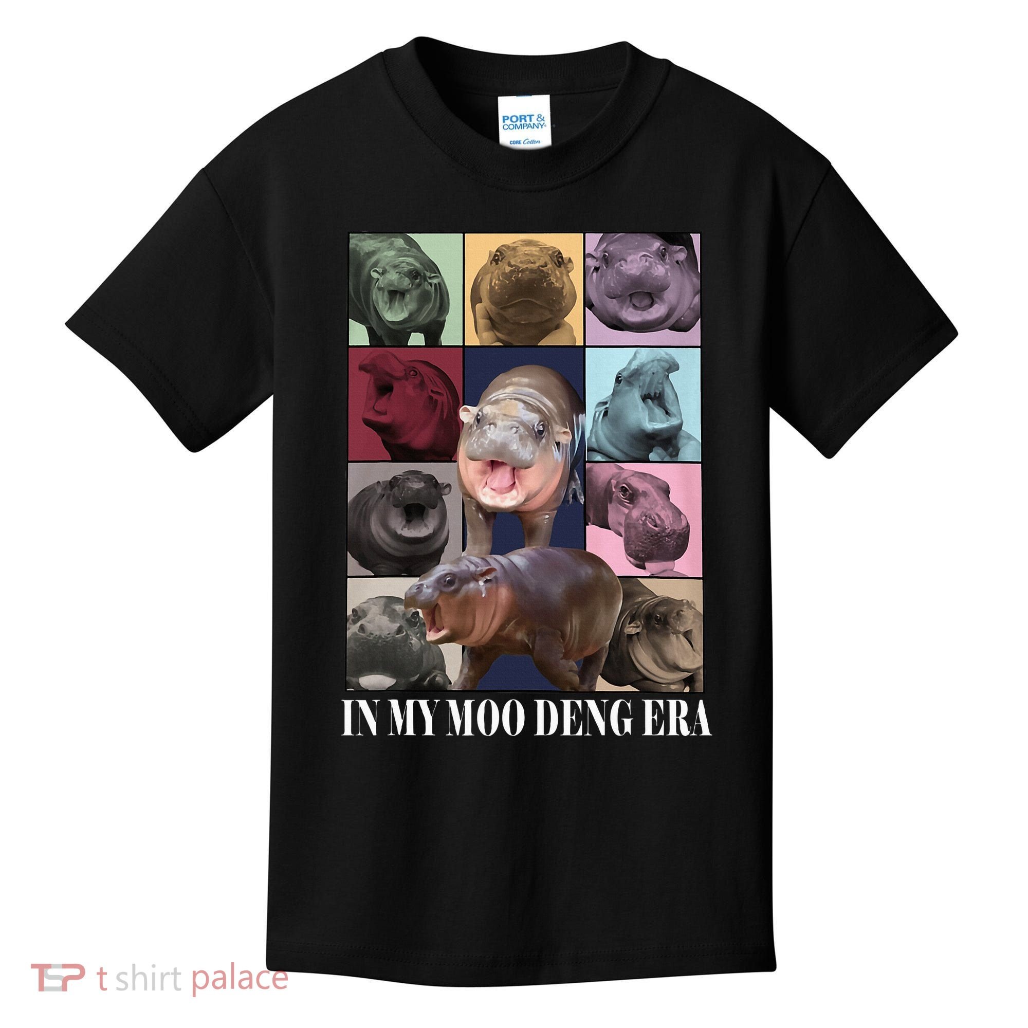 In My Moo Deng Era  Moo Deng Lover Kids T-Shirt