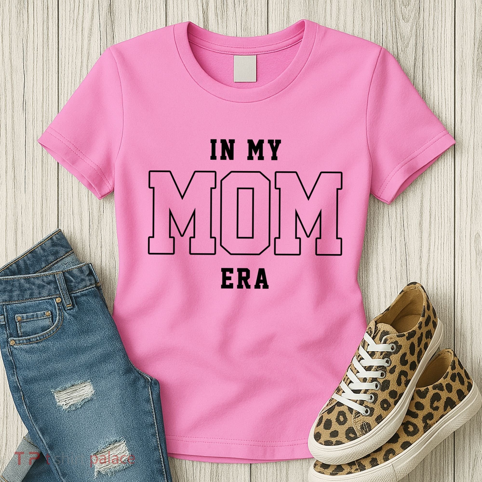 In My Mom Era Cute Mothers Day Gift Women's T-Shirt