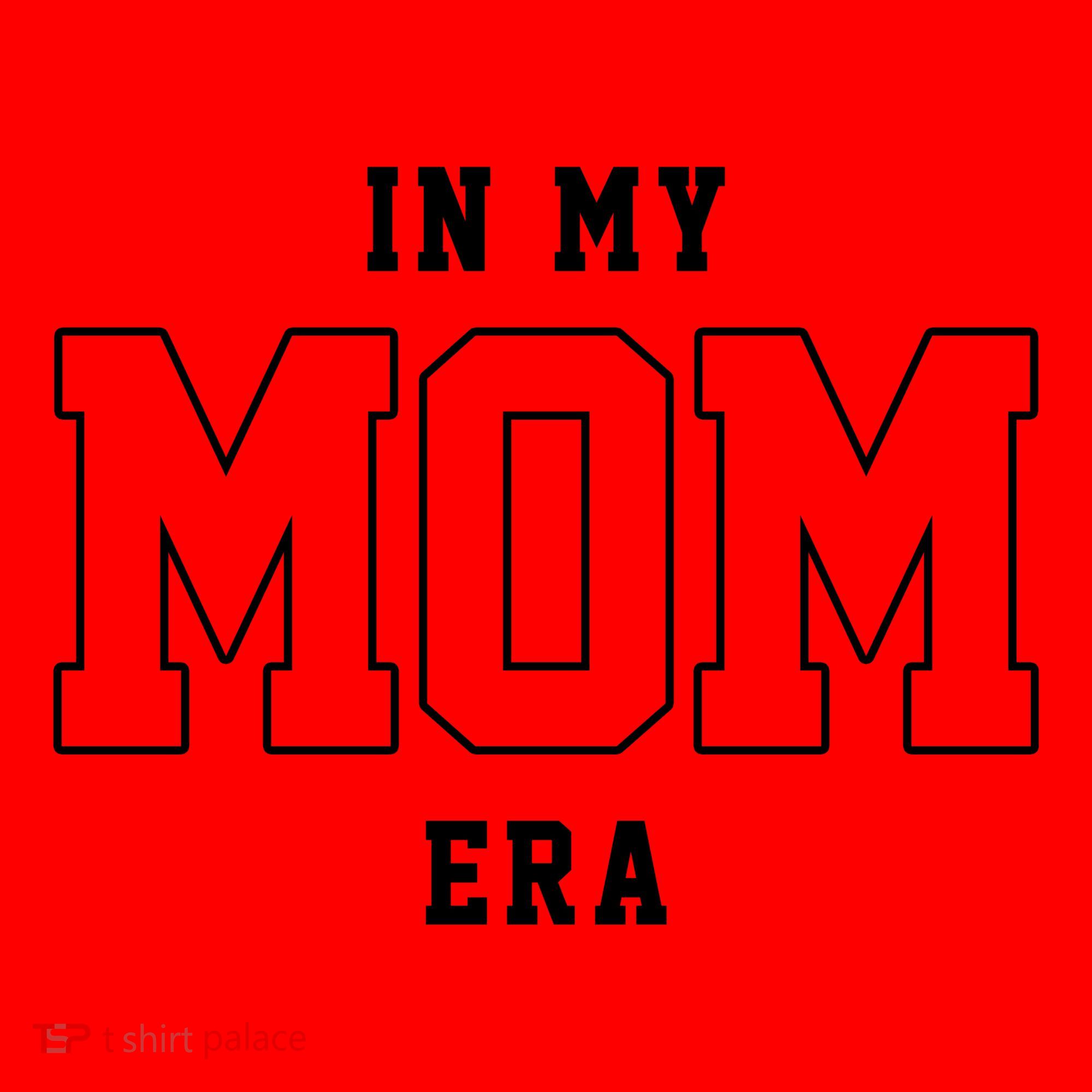 In My Mom Era Cute Mothers Day Gift Santa Hat