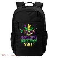 Its My Mardi Gras Birthday Yall Mardi Gras Backpack thumb 0