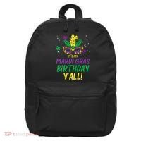 Its My Mardi Gras Birthday Yall Mardi Gras 16 in Basic Backpack thumb 0