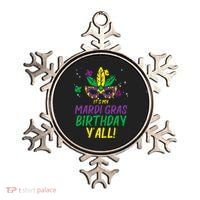 Its My Mardi Gras Birthday Yall Mardi Gras Ornament thumb 0