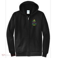Its My Mardi Gras Birthday Yall Mardi Gras Full Zip Hoodie thumb 0