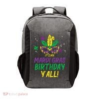 Its My Mardi Gras Birthday Yall Mardi Gras Vector Backpack thumb 0