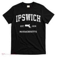 Ipswich Massachusetts Ma Vintage Sports T-Shirt thumb 0