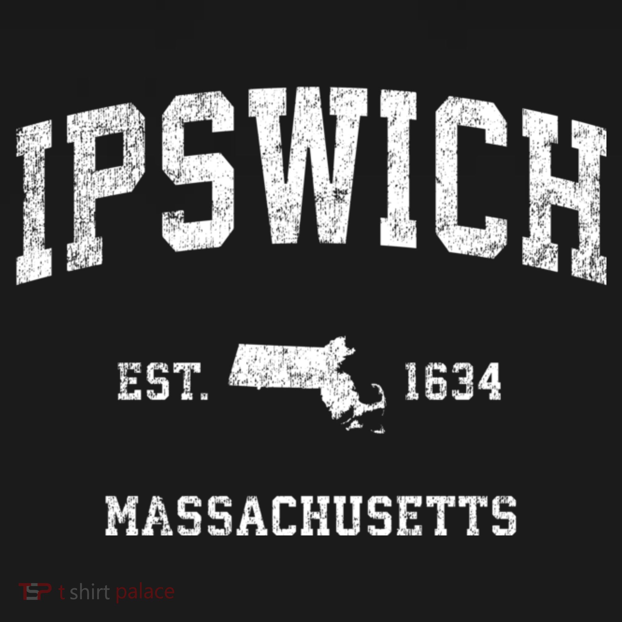 Ipswich Massachusetts Ma Vintage Sports T-Shirt