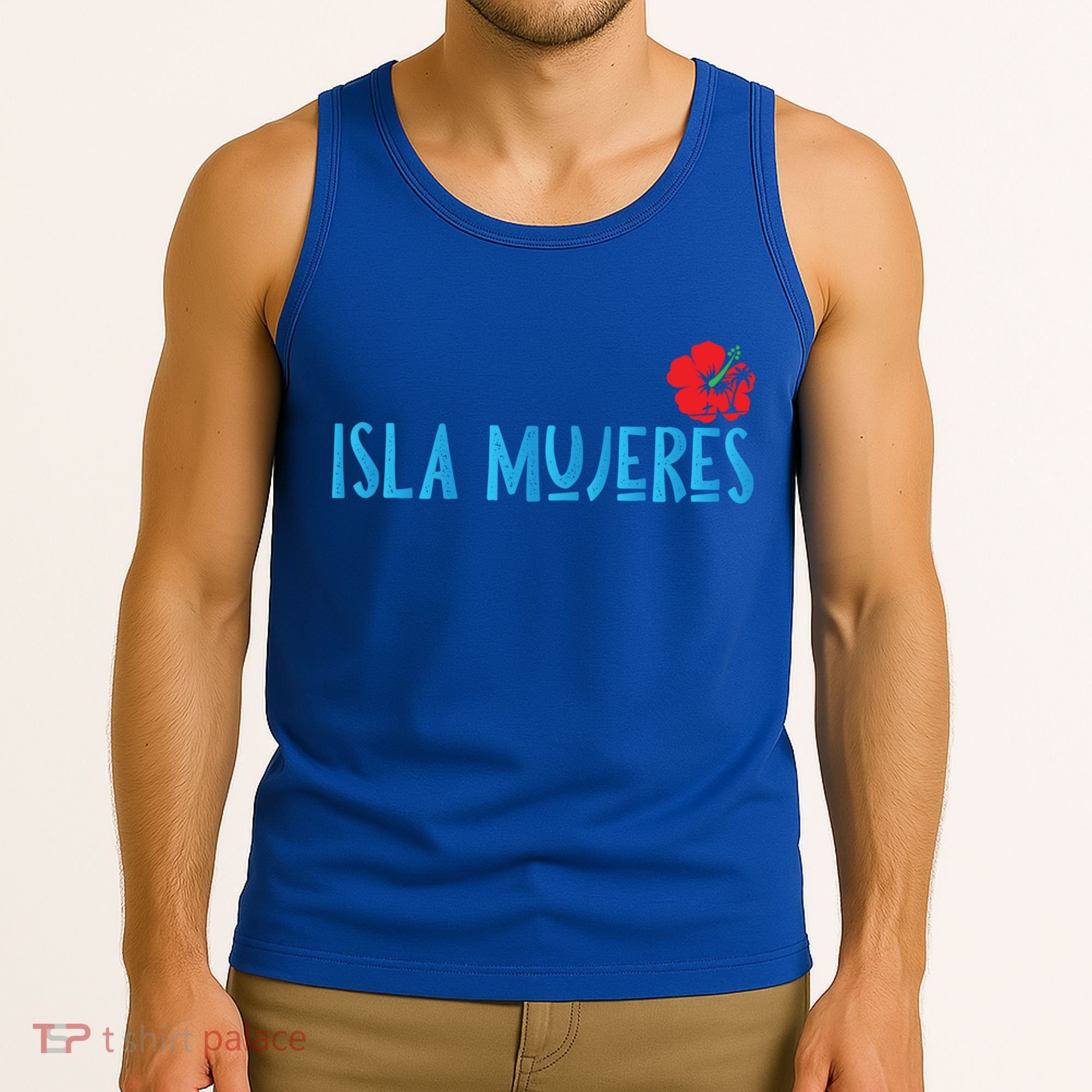 Isla Mujeres Mexico Vacation Souvenirs Matching Family Trip Funny Gift Tank Top