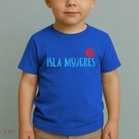 Isla Mujeres Mexico Vacation Souvenirs Matching Family Trip Funny Gift Toddler T-Shirt thumb 2
