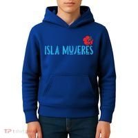Isla Mujeres Mexico Vacation Souvenirs Matching Family Trip Funny Gift Kids Hoodie thumb 4