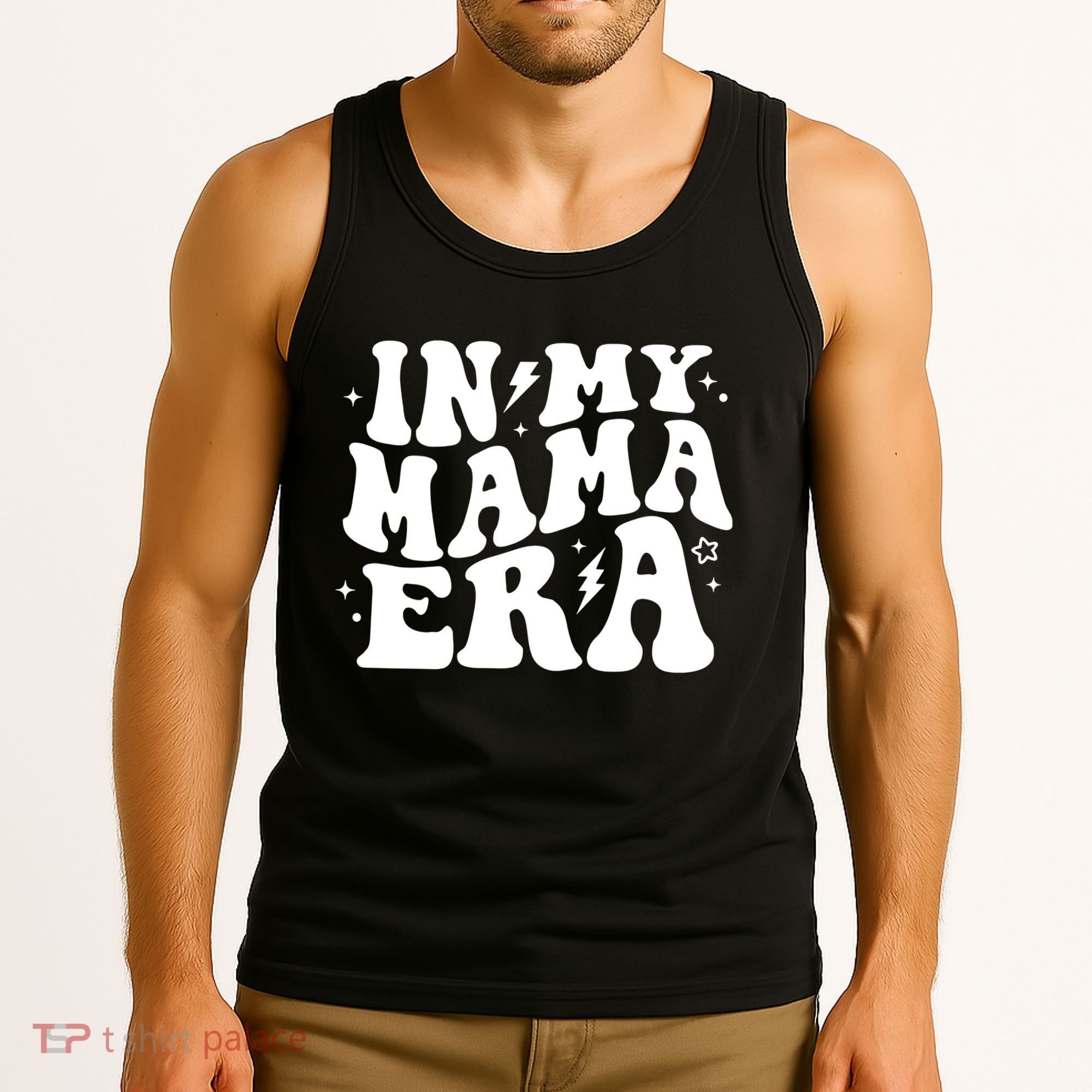 In My Mama Era Cute Mothers Day Tank Top